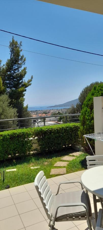 Lena'S Fresh Studio Near The Airport With Seaview Artémida Eksteriør bilde